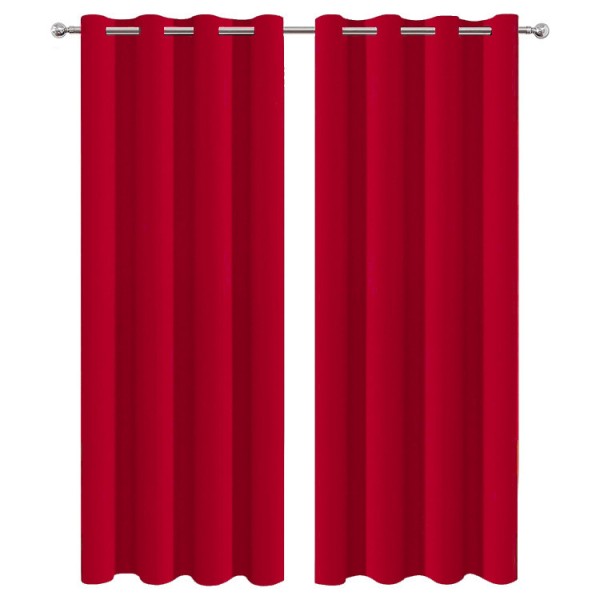 Blackout Curtains Supplier - Wholesale Grommet Solid Blue