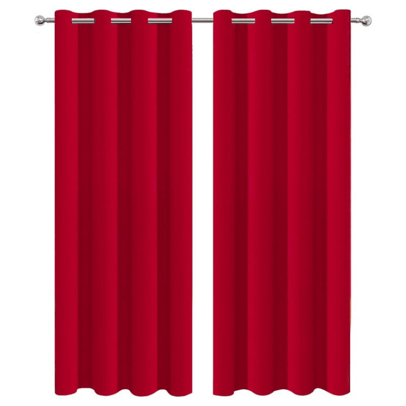 Blackout Curtains Supplier - Wholesale Grommet Solid Blue
