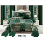 Bedding Set Manufacturer - Wholesale Luxury Printed 22 Pieces