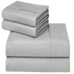 Bed Sheet Set Manufacturer - Custom 4pcs Microfiber Solid Color