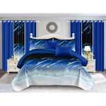 Curtain Bedding Set Factory - Custom Printed Quilt Curtain Set