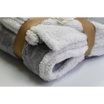 Throw Blanket Factory - Luxury Faux Fur Embossed 2 Ply