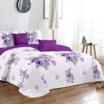 Bedspread Set Supplier - Solid Printed Hotel Home Quilt Coverlet