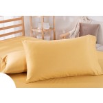Queen Sheet Set Supplier - New Design Solid Color Bedding