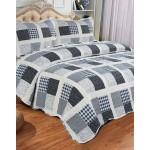 Summer Quilts Manufacturer - Leaf Print Ribbon Sonic Quilts