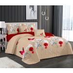 Hotel Bedding Set Factory - Luxury White Polyester Stripe