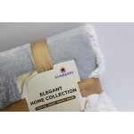 Throw Blanket Factory - Luxury Faux Fur Embossed 2 Ply