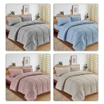 Sherpa Comforter Manufacturer - Warm Organic Breathable Puffy