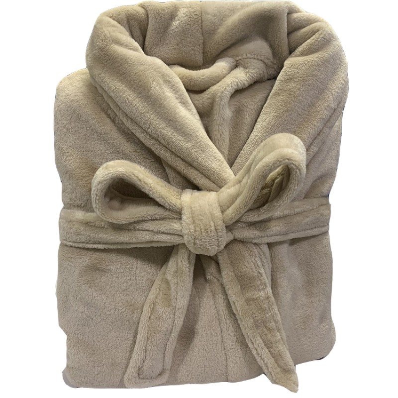 Hotel Bathrobes Supplier - Customized Microfiber Flannel Soft