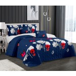 Quilt Set Manufacturer - Custom Printed Ultrasonic Bedspread