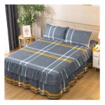 Bed Skirts Set Factory - High Quality Floral Ruffled Set