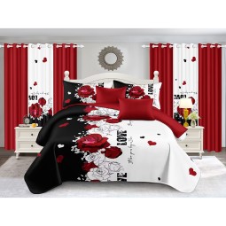 Bedding Set Factory - Cheap Custom Wedding Curtain Set