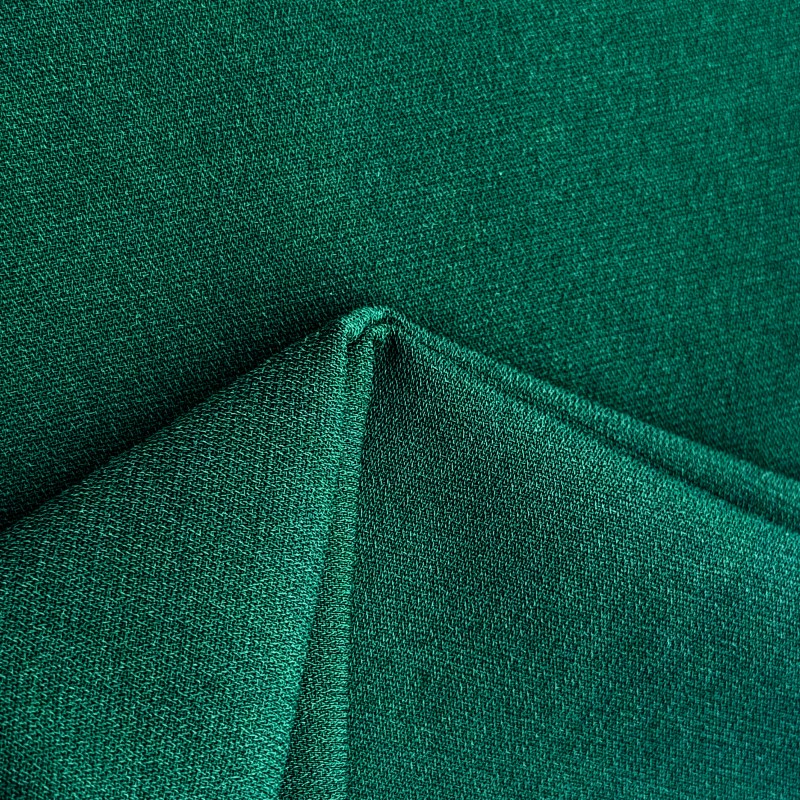 Crepe Fabric Supplier - Plain Solid Moss Crepe for Skirts