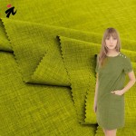 Linen-like Fabric Supplier - 150gsm Anti-pilling Lady Dress