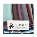 Tree Crepe Supplier - Woven 100% Polyester Dress Fabric