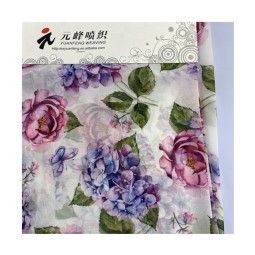 Woven Chiffon Manufacturer - Flower Print Polyester