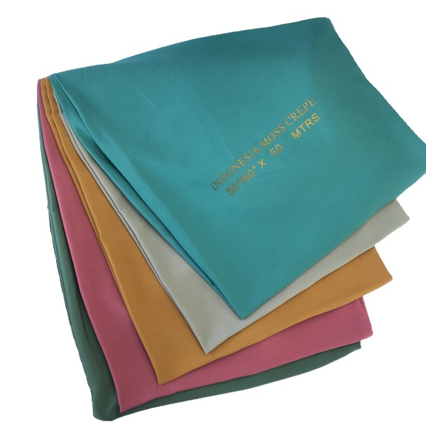 Polyester Crepe Supplier - Wolly Crepe for Indonesia Market