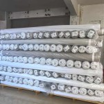 Stock Curtain Fabric Factory - Large Quantity 50000 Meters Blackout