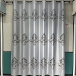 European Curtain Factory - Floral Pattern Elegant Luxury