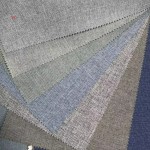 Linen Curtain Fabric Manufacturer - Full Blackout Wide Width Luxury