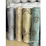 Curtain Fabric Supplier - Luxury Jacquard Window Treatment