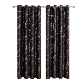 Velvet Curtain Supplier - Blackout Polyester Living Room