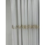 Lace Curtain Supplier - European Elegant Thick Sheer Material