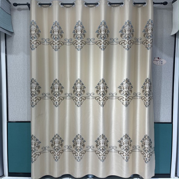 European Curtain Factory - Floral Pattern Elegant Luxury