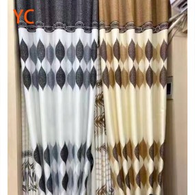 Ready Made Curtains Factory - 100% Polyester Plain Blackout