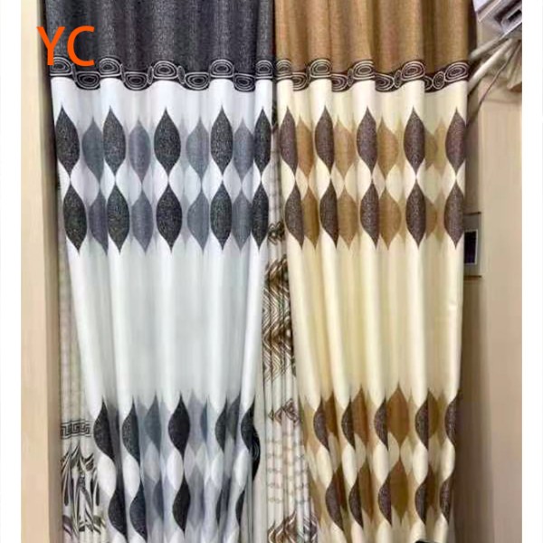 Ready Made Curtains Factory - 100% Polyester Plain Blackout