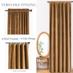 Velvet Curtains Supplier - Grommet Design Light Blocking Retro