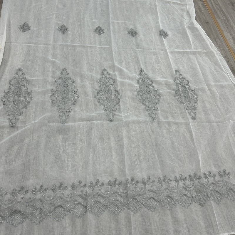 Sheer Curtain Manufacturer - Luxury Embroidery Tulle Window