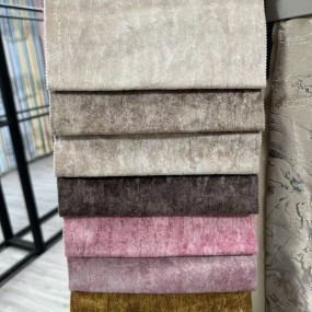 Gold Foil Curtain Factory - Black Solid Blackout Print