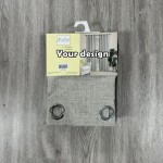 Blackout Curtain Supplier - 190GSM Ribbon Stock