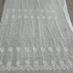 Embroidery Fabric Factory - European Floral Transparent Sheer