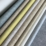 Linen Curtain Fabric Manufacturer - Full Blackout Wide Width Luxury
