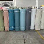 Blackout Fabric Supplier - Solid Two Side Mettle Colors