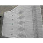 Sheer Curtain Manufacturer - European Floral Embroidery Tulle