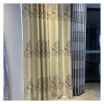 Curtain Fabric Supplier - Luxury Jacquard Window Treatment