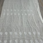 Sheer Fabric Supplier - Soft Touch Window Tulle Embroidery