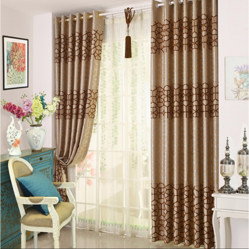 Jacquard Curtain Factory - Line Pattern Premium Quality