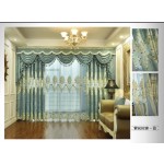 Sheer Curtains Factory - Custom Embroidery Living Room Fabric