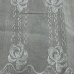 Sheer Fabric Supplier - Soft Touch Window Tulle Embroidery