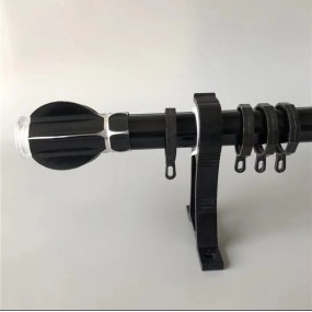 Curtain Rod Supplier - Aluminum Window Rod Sets Decorative