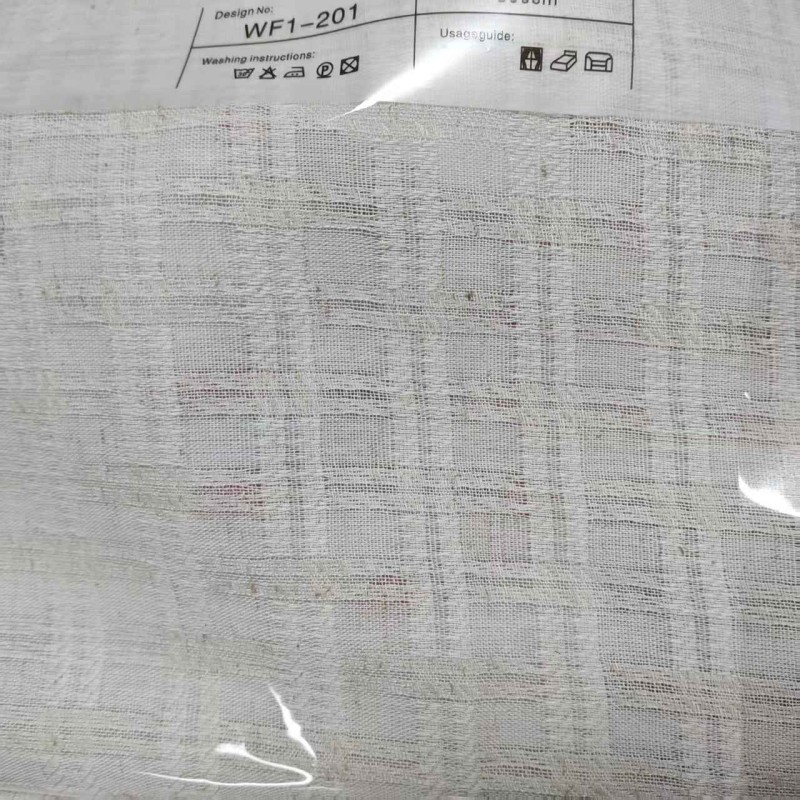 Champagne Fabric Supplier - Jacquard Gasas Window