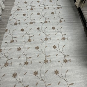 Sheer Fabric Supplier - Soft Touch Window Tulle Embroidery