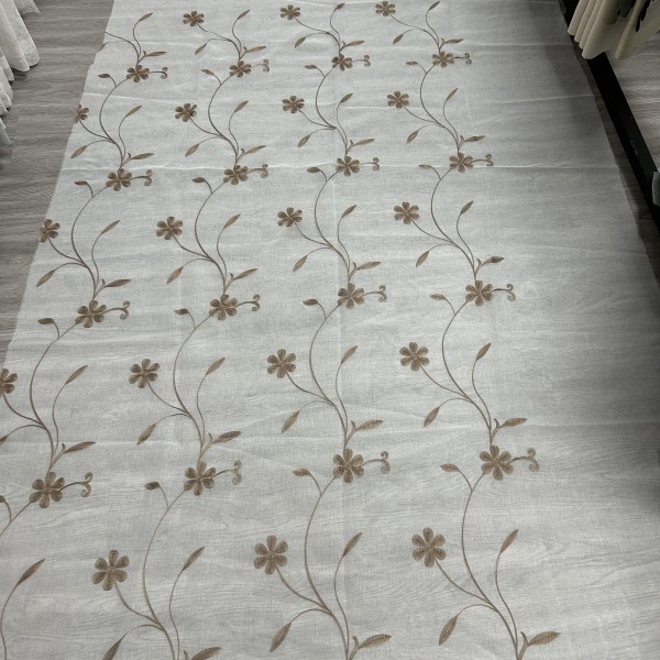 Sheer Fabric Supplier - Soft Touch Window Tulle Embroidery