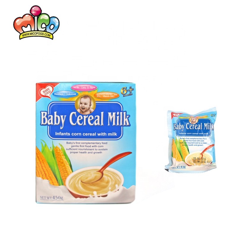 Best-selling Corn Milk Baby Infant Cereal for Africa Market