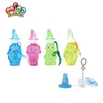 Different Color Cartoon Cat Soap Bubble Water