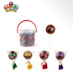 Caramel Center Filled plum Honey Lollipop Sour plum Candy